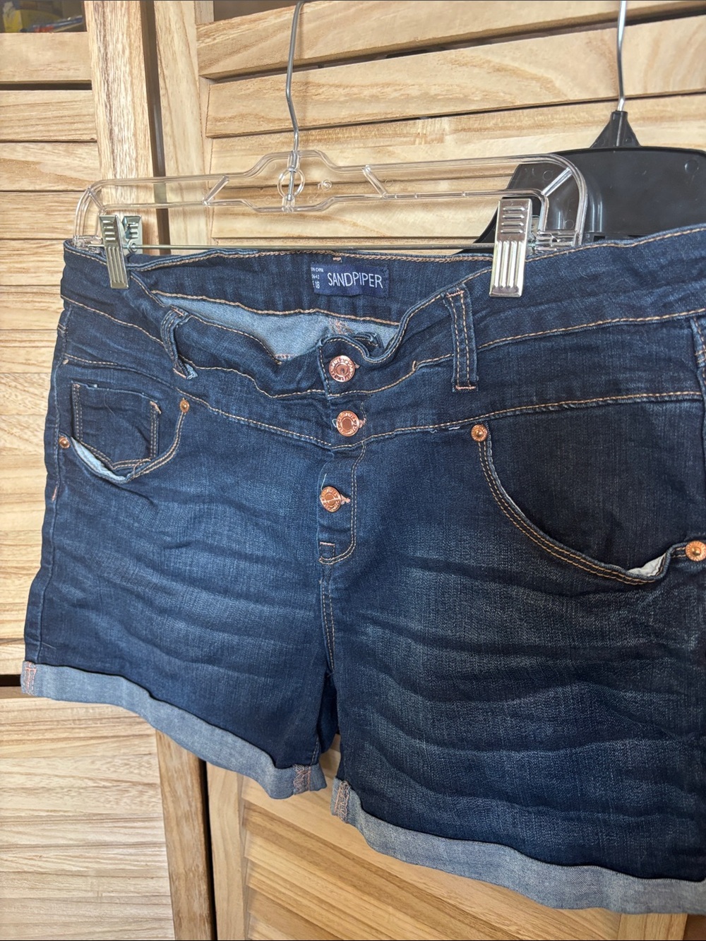 Sandpiper Blue Denim Women’s Shorts 18